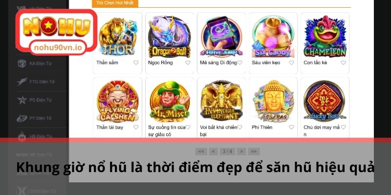 Tìm hiểu khung giờ nổ hũ chuẩn giúp thắng thưởng cực lớn 1 Khung giờ nổ hũ là thời điểm đẹp để săn hũ hiệu quả